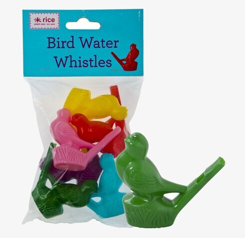 Vattenvisselpipa Fågel från Rice i färgglad förpackning