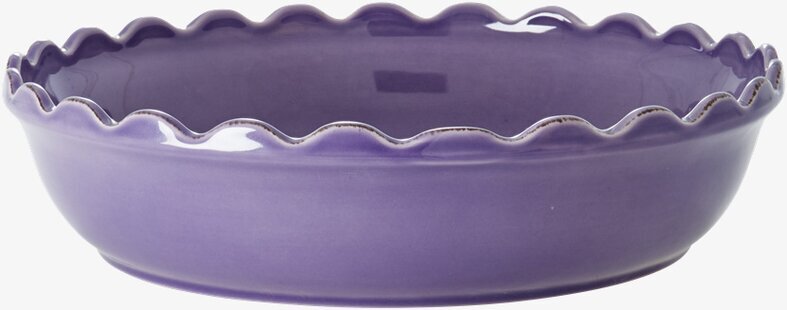 Pajform Large Lila från Rice, keramik med räfflade kanter