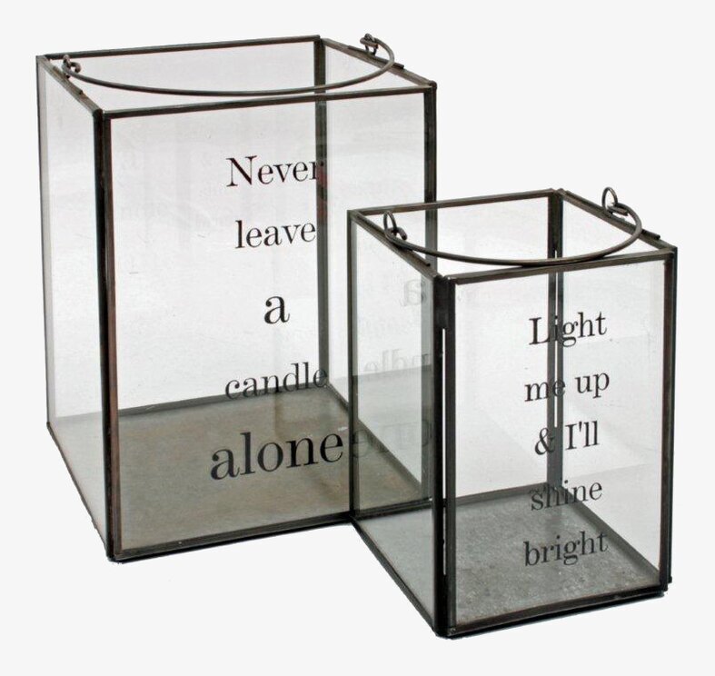 Ljuslykta Light från Interstil i två storlekar och design