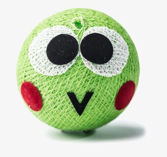 Boll Grönsak - Vasanthi, en lekfull grön boll från Vasanthi