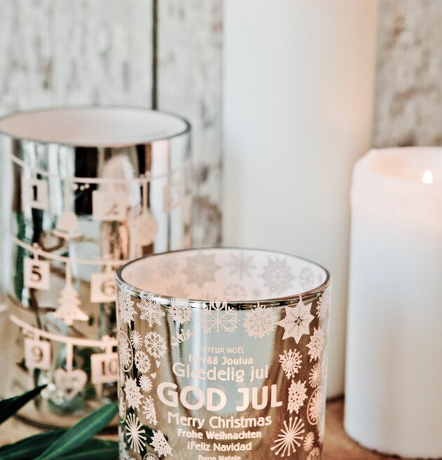 God Jul - Majas Cottage ljuslykta från Majas Cottage