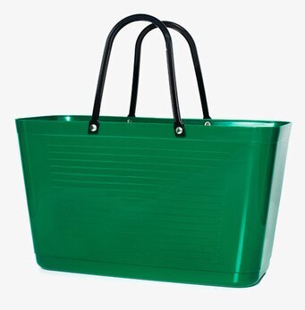 Väska Hinza Mörkgrön från Hinza mot vit bakgrund