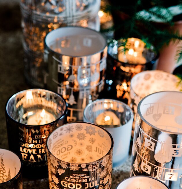 God Jul - Majas Cottage ljuslyktor från Majas Cottage