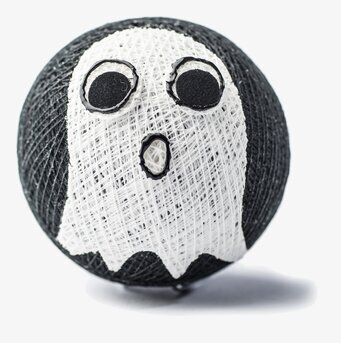 Boll Spöke - Vasanthi från Vasanthi, svart och vit boll