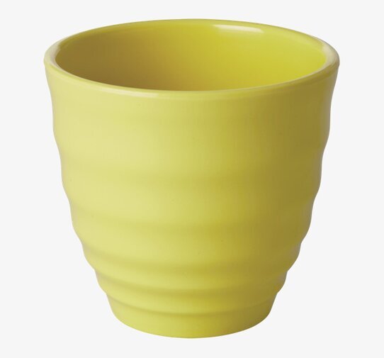 Mugg Japanese Style Pastellgul från Rice i minimalistisk miljö