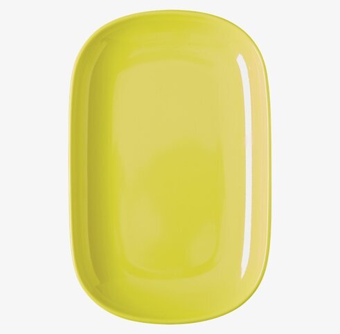 Small Lunch Plate Gul från Rice, rektangulär och klargul