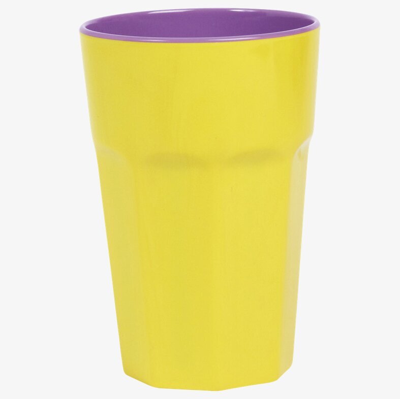 Mugg Latte Gul/Lila från Rice, färgstark och hållbar mugg