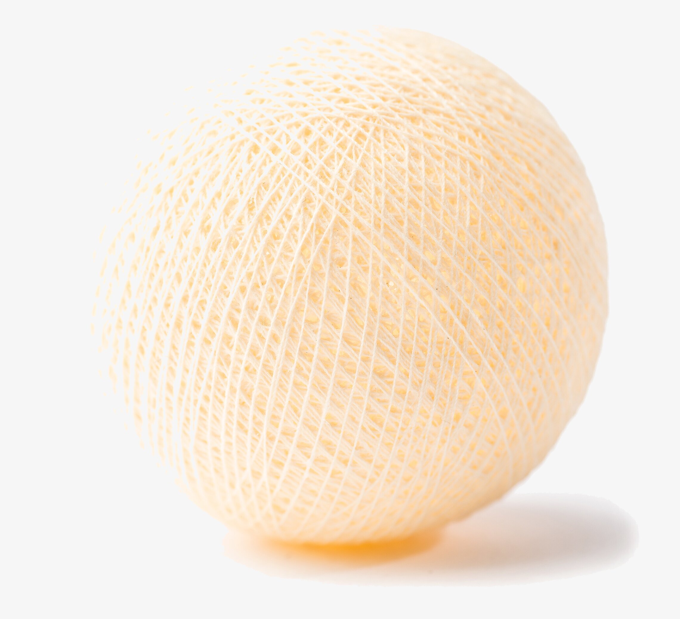 Boll Beige - Vasanthi från Vasanthi med beige nätstruktur