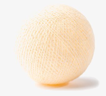 Boll Beige - Vasanthi från Vasanthi med beige nätstruktur