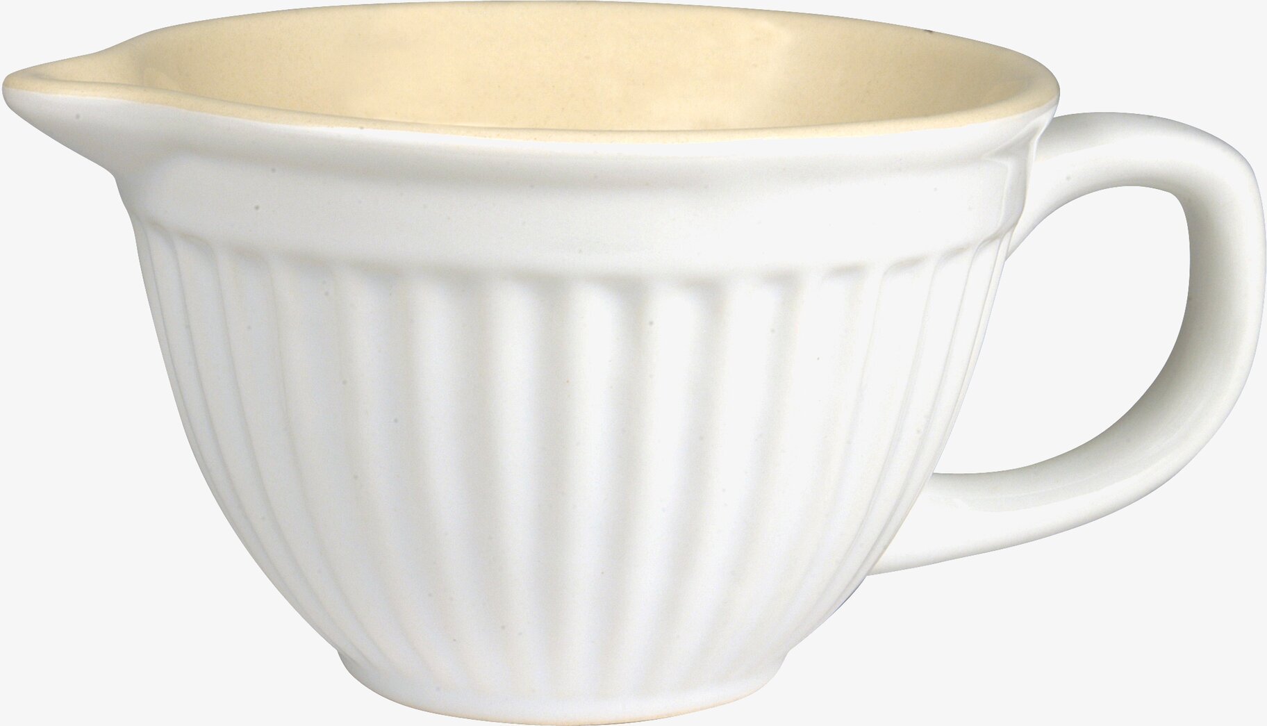 Vispskål Mini Mynte Pure White från IB Laursen i keramik