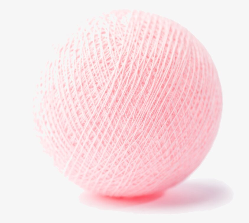 Boll Ljus Rosa - Vasanthi från Vasanthi på vit bakgrund