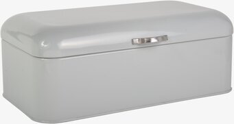 Brödbox Grå från IB Laursen i metall med rundade hörn