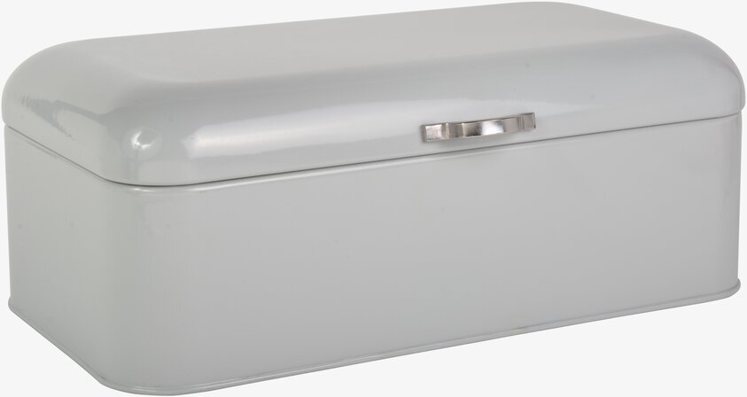 Brödbox Grå från IB Laursen i metall med rundade hörn