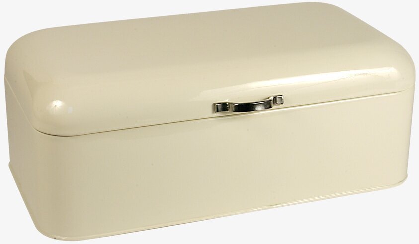 Brödbox Creme från IB Laursen i krämfärgad metall