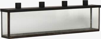 Ljusstake Adventsbox från IB Laursen med glas och metall