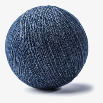 Boll Mörk Blå - Vasanthi, mörkblå garnboll från Vasanthi
