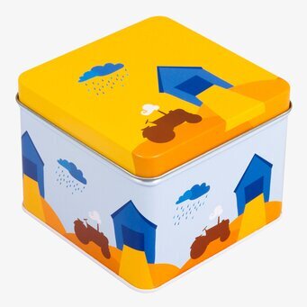 Liten box - Traktor från Blafre med färgglada illustrationer