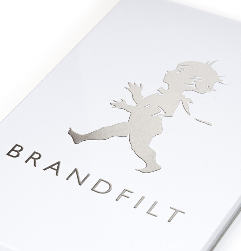 Brandfilt Vit från Solstickan i stilren och säker design