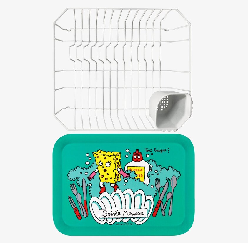 Diskställ Blå från Derrière la porte med lekfull design