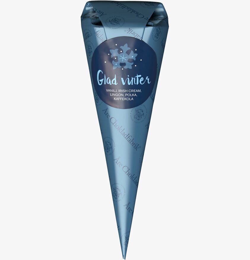 Glad Vinter - Chokladstrut från Åre Chokladfabrik med vintertema