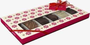 Julask 250 g från Åre Chokladfabrik med juldesign