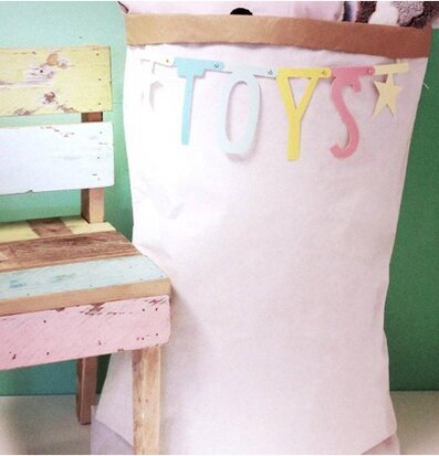 Letter Banner Pastell från A Little Lovely Company på säck