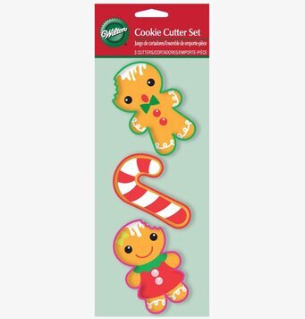 Kakformar Frosted Fun från Wilton med julmotiv och detaljer