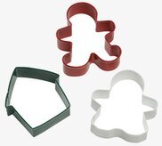 Pepparkaksformar från Wilton i olika färger och figurer