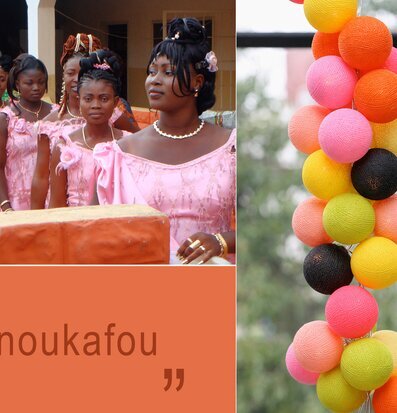 Ljusslinga Noukafou 20 från Happy Lights i festlig miljö