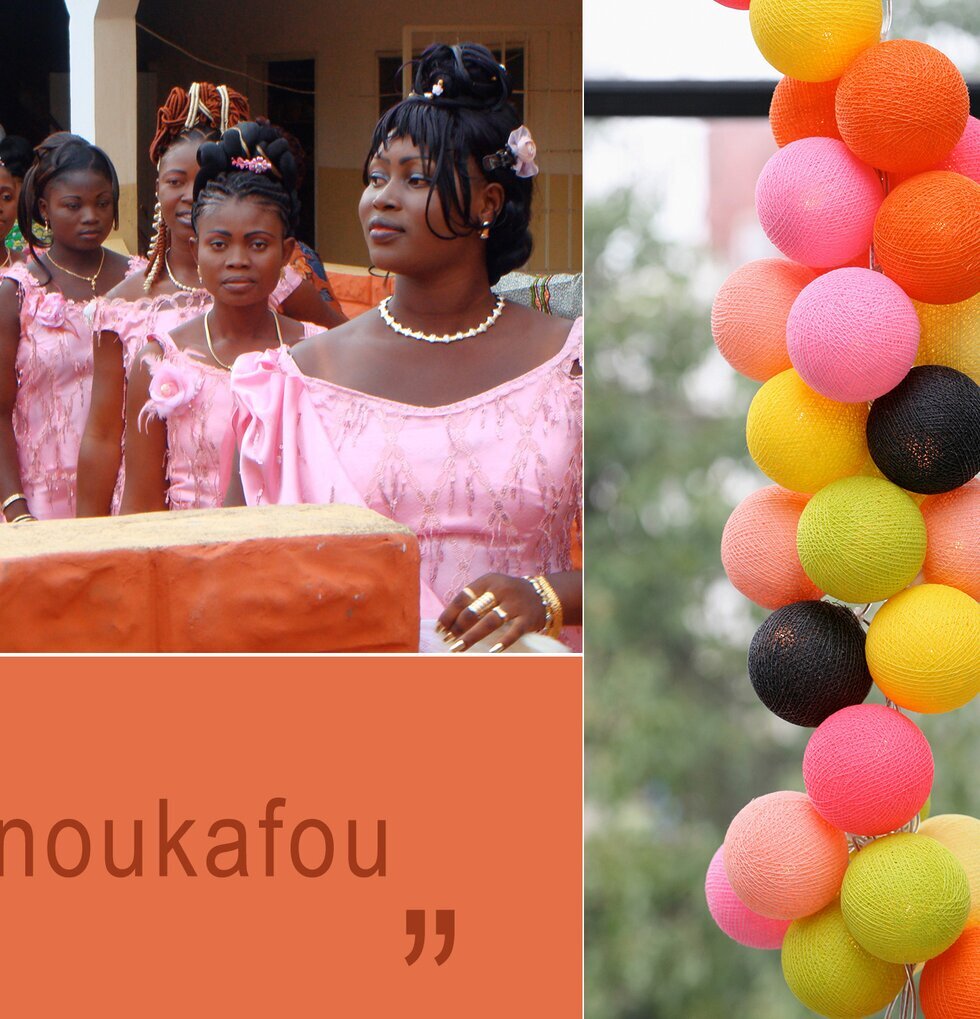 Ljusslinga Noukafou 20 från Happy Lights i festlig miljö