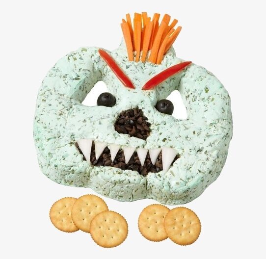 Tårt-/kakform Jack-o-lantern från Wilton, dekorerad kaka