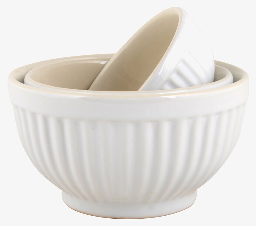 Skålar Mini Mynte Pure White från IB Laursen i keramik