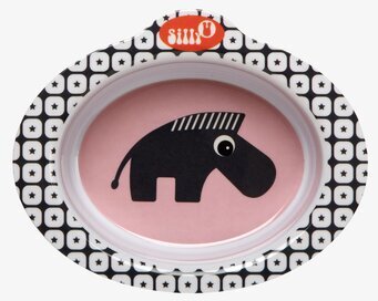 Zoopreme Skål Anti-Slip Rosa från Silly U / Done by Deer