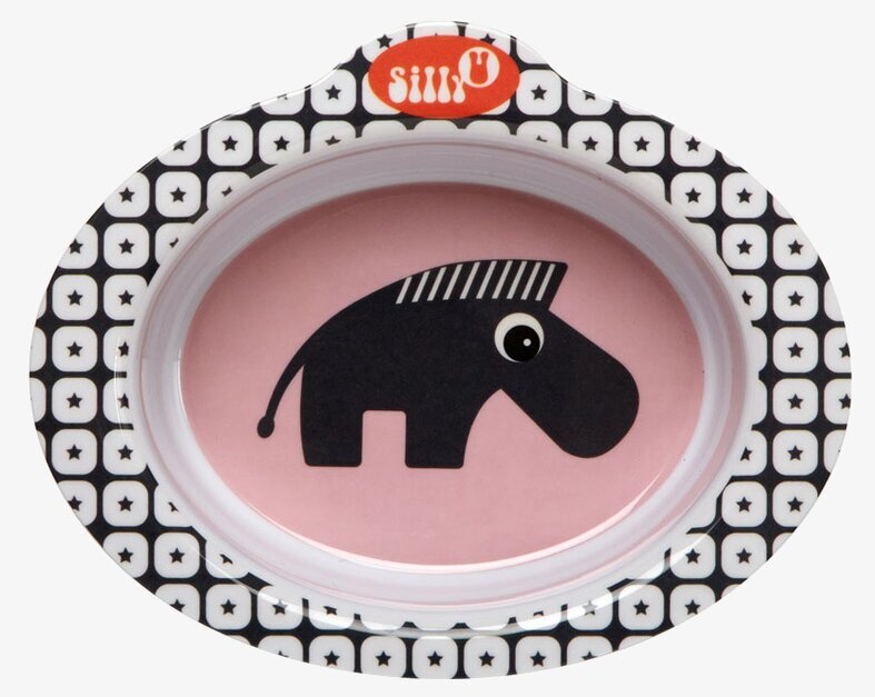 Zoopreme Skål Anti-Slip Rosa från Silly U / Done by Deer