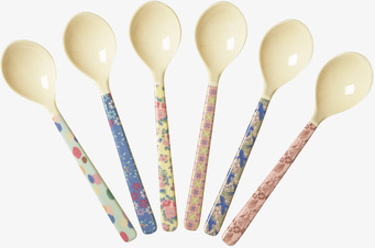 Korta Skedar - Stay Outstanding från Rice i färgglada mönster