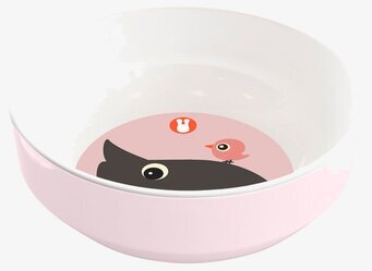 Zoopreme Yummy Skål Rosa från Silly U / Done by Deer