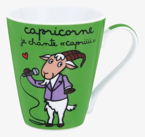 Mugg Stenbock från Derriére la porte med tecknad get