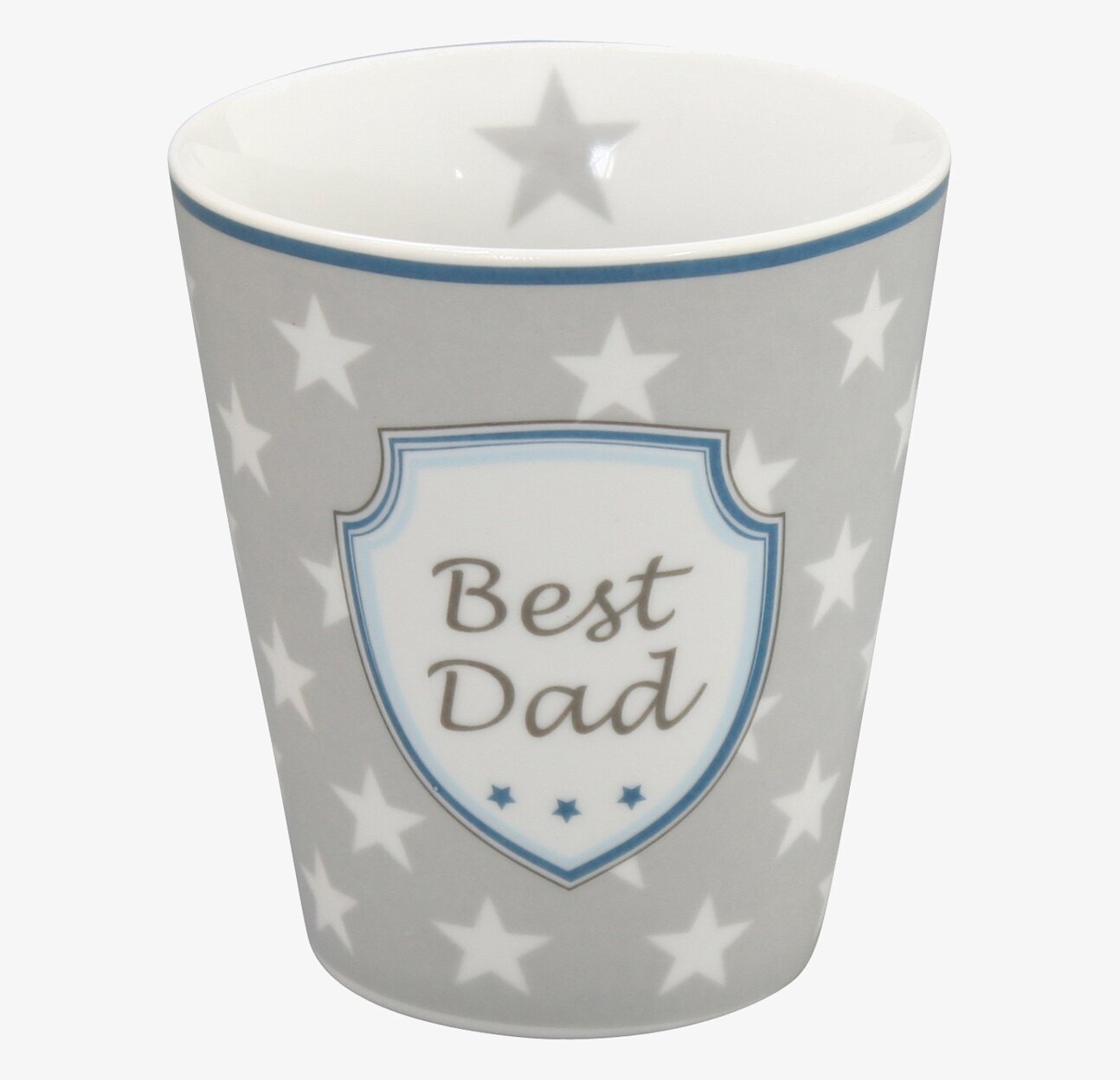Happy Mugs - Best Dad från Krasilnikoff med stjärnmönster