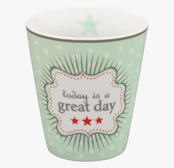 Happy Mugs - Today Is A Great Day från Krasilnikoff, keramikmugg