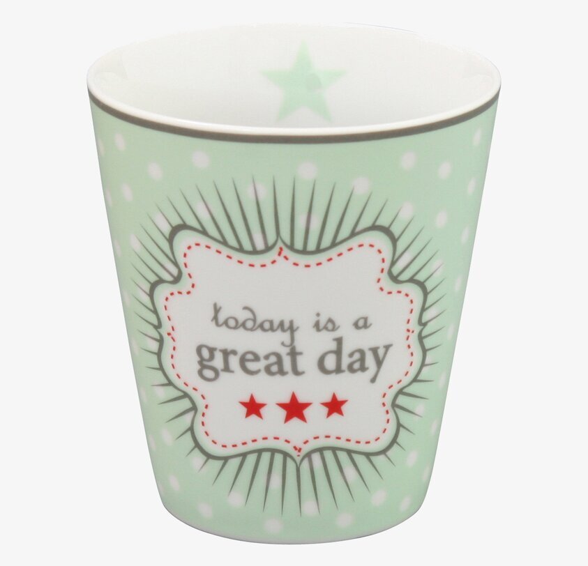 Happy Mugs - Today Is A Great Day från Krasilnikoff, keramikmugg