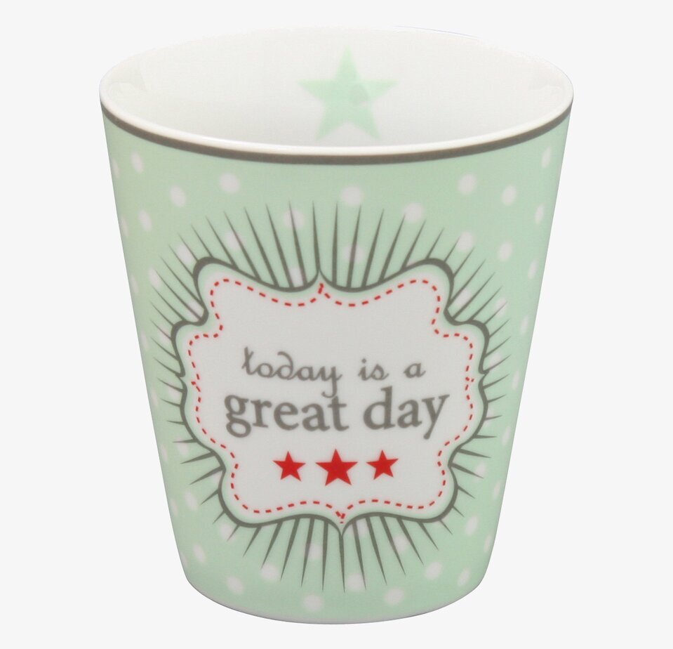 Happy Mugs - Today Is A Great Day från Krasilnikoff, keramikmugg