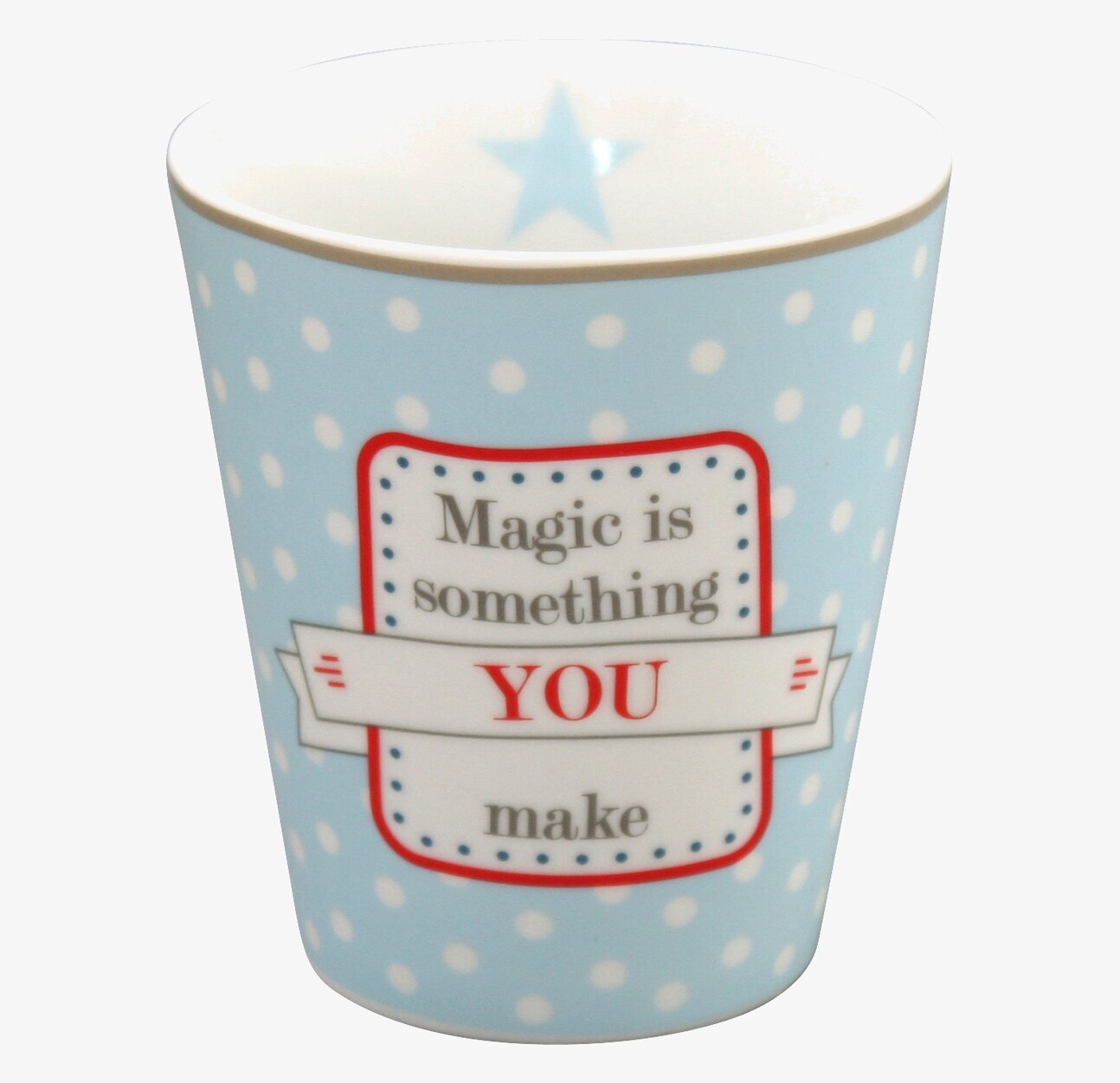 Happy Mugs - Magic Is Something You Make från Krasilnikoff