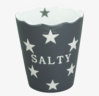 Happy Stars - Salty Grå behållare från Krasilnikoff