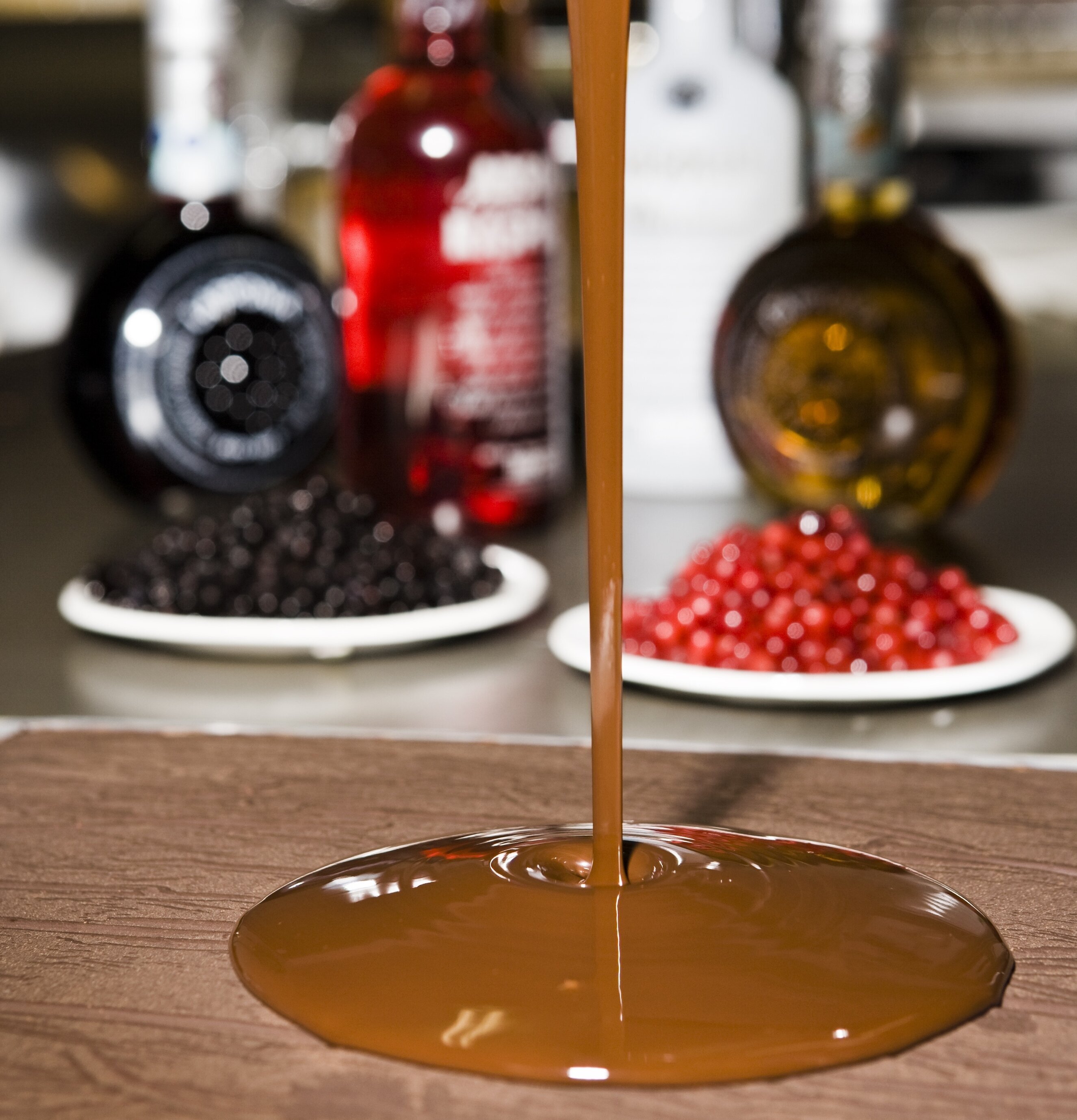 Chokladstrut I Love You från Åre Chokladfabrik i produktion