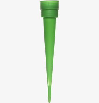 Självbevattnare från Sagaform, grön och konformad design