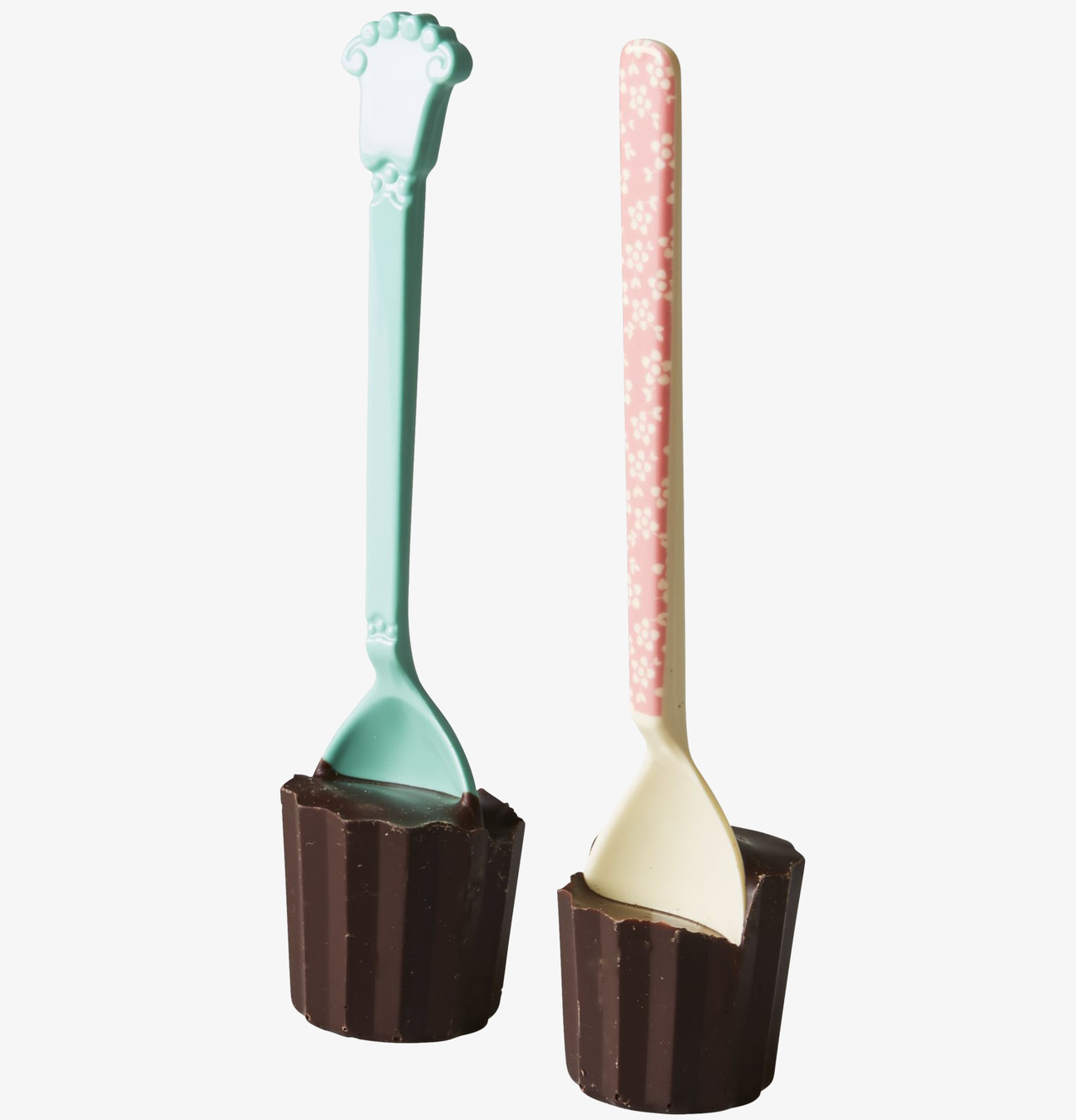 Melaminskedar, Mörk Choklad från Rice i chokladkuber