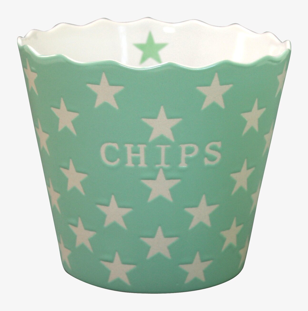 Happy Stars - Chips Mintgrön från Krasilnikoff i närbild