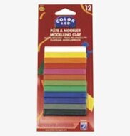 Modellera 12 färger 170 g från Color & Co i förpackning