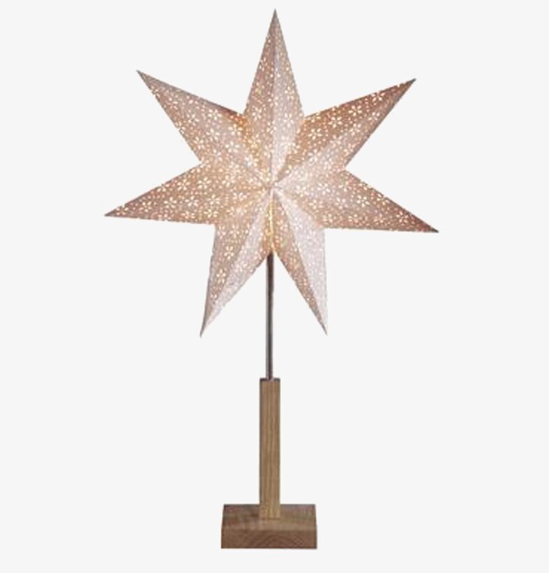 Lotorp Bordsstjärna 69 cm från Markslöjd på träbas