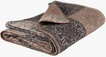Pläd Patchwork från IB Laursen på neutral bakgrund
